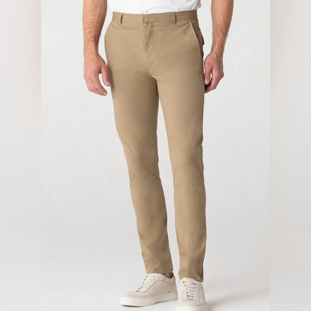 Men's Tan Chinos- Swet Tailor